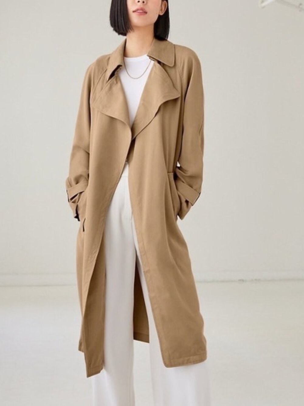 Aritzia Babaton Lawson Trench Coat – Tawny, Size XS